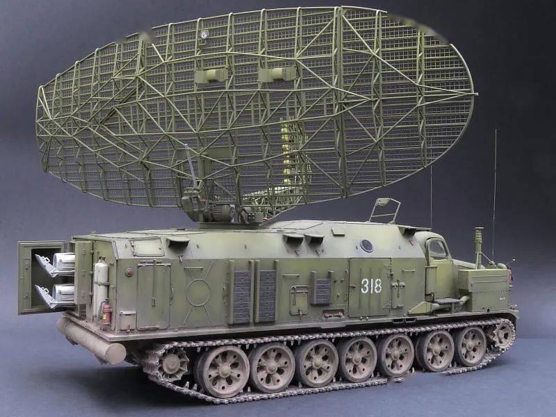 收放自如的p40雷达车