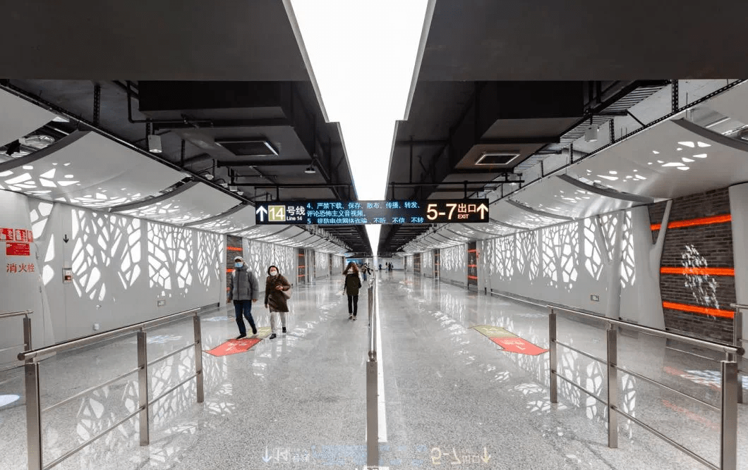 Ta来了!上海“换乘王”14号线通车,沿线地铁新房大盘点!_项目_江桥_开江南里