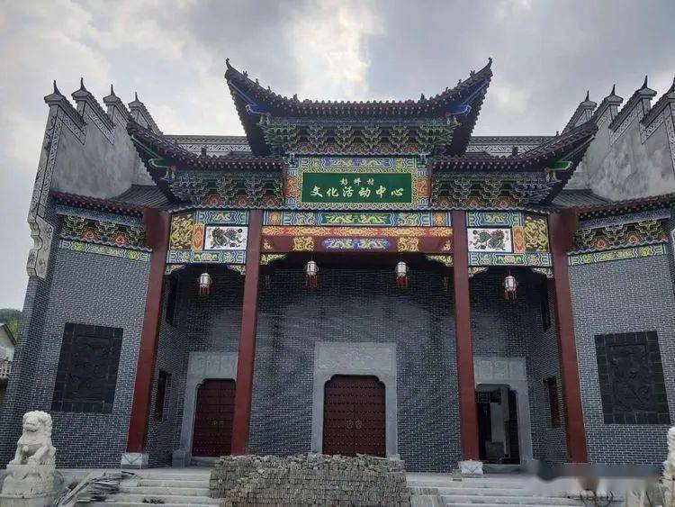 最赋文化的宗祠江西省武宁县大洞乡叶氏宗祠楹联67