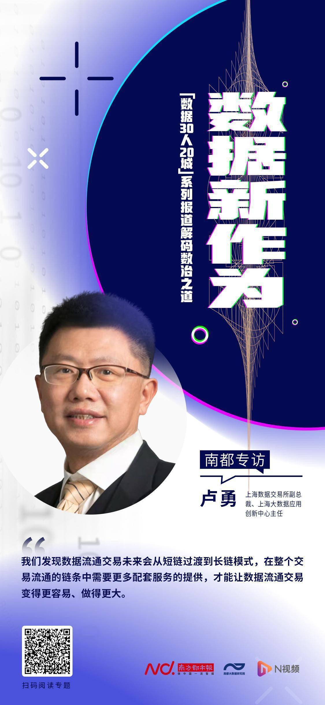 上海数交所卢勇数据产品挂牌前评估质量合规交易交付分开