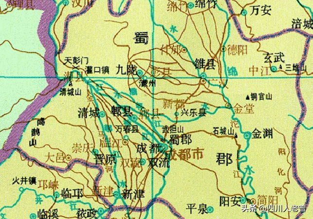 城阙辅三秦风烟望五津唐蜀州新津县今成都市新津区建置沿革史