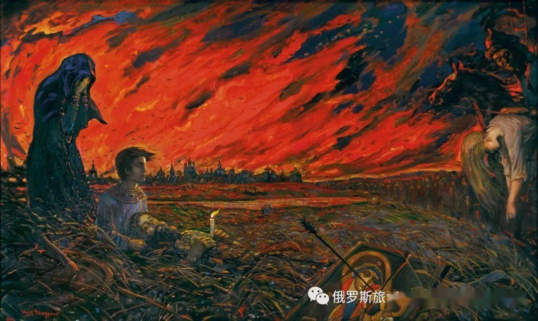 【艺术】俄罗斯画家伊利亚·谢尔盖耶维奇·格拉祖诺夫的作品_油画_列宾_绘画