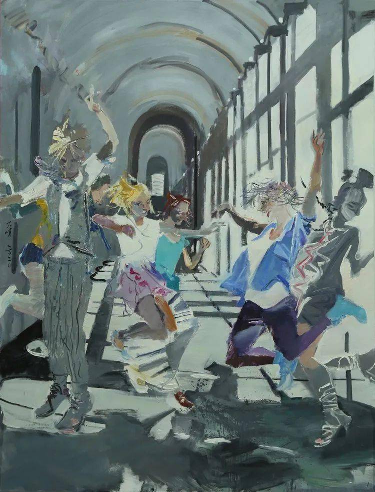 刘大明油画作品