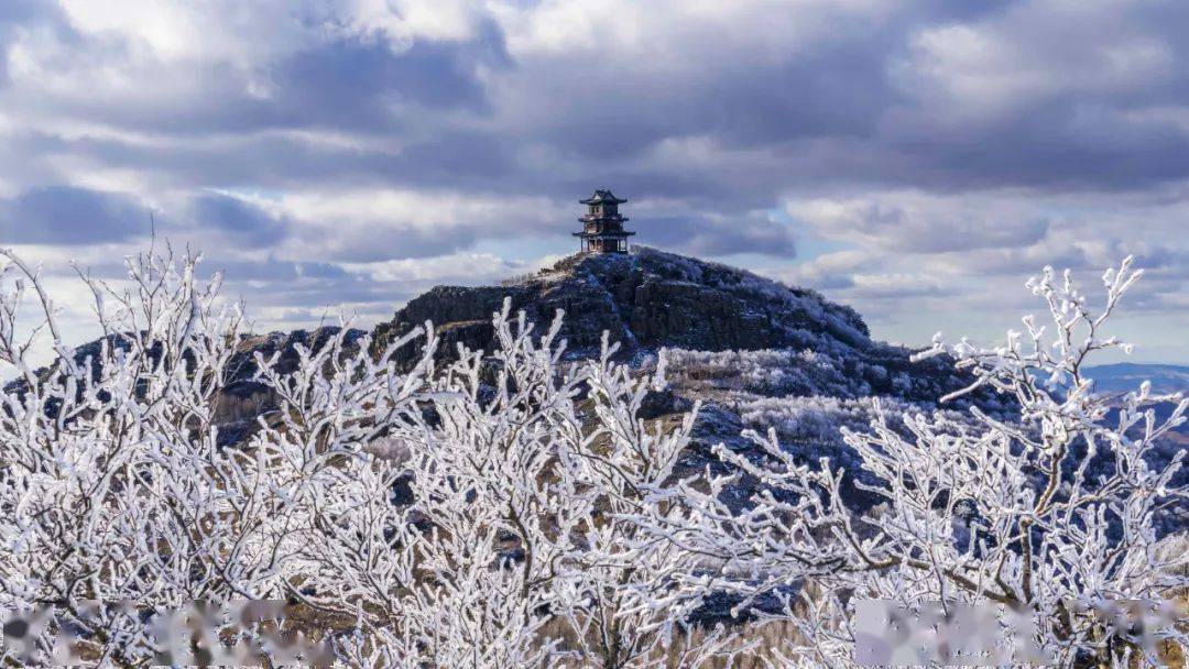 银装素裹老头山_突泉县_自然保护区_森林