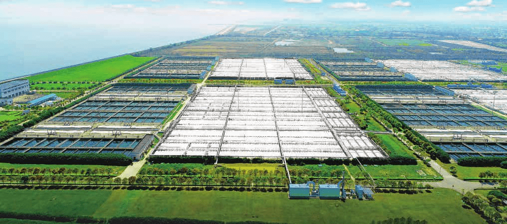 350万m06d亚洲最大污水处理厂白龙港污水处理厂扩建三期工程开工