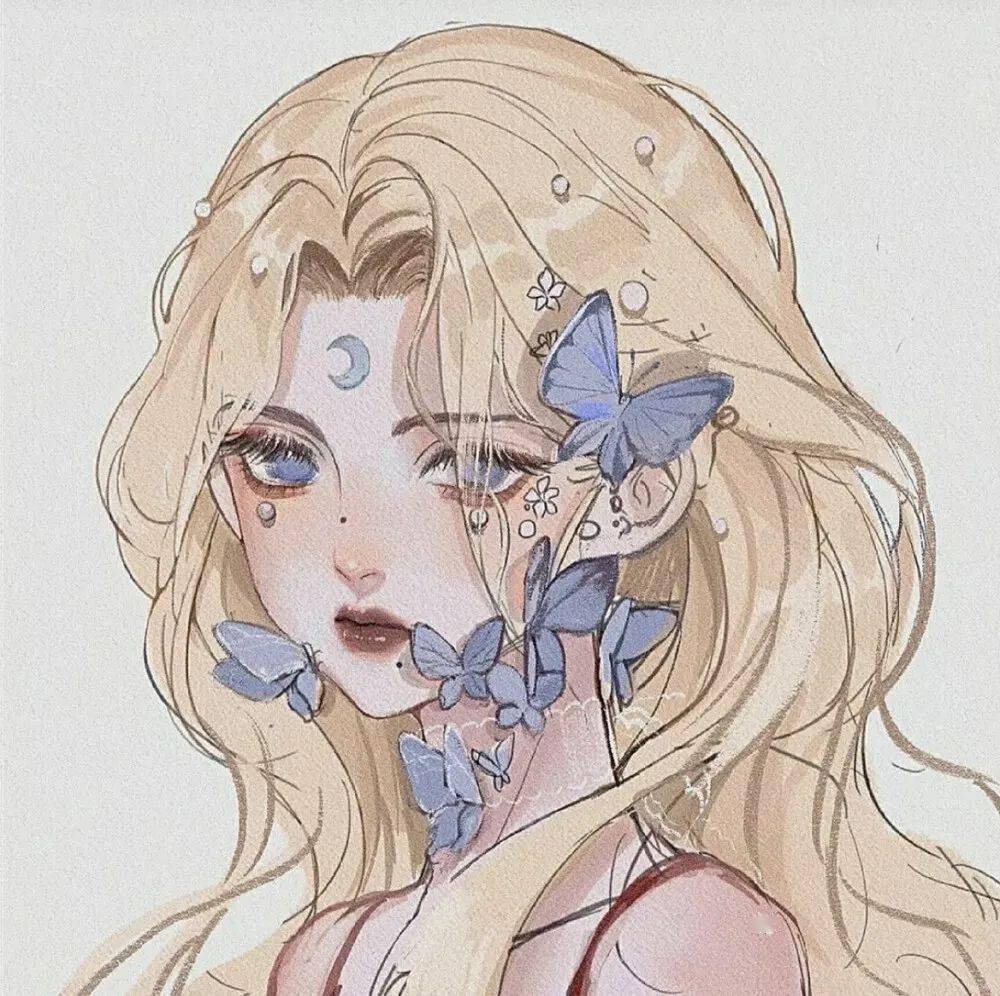 又纯又欲的动漫男女生头像