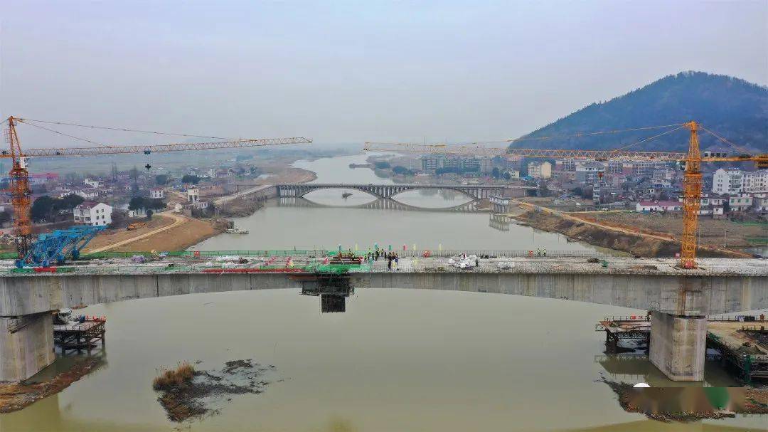 庐江新白山大桥二桥图片