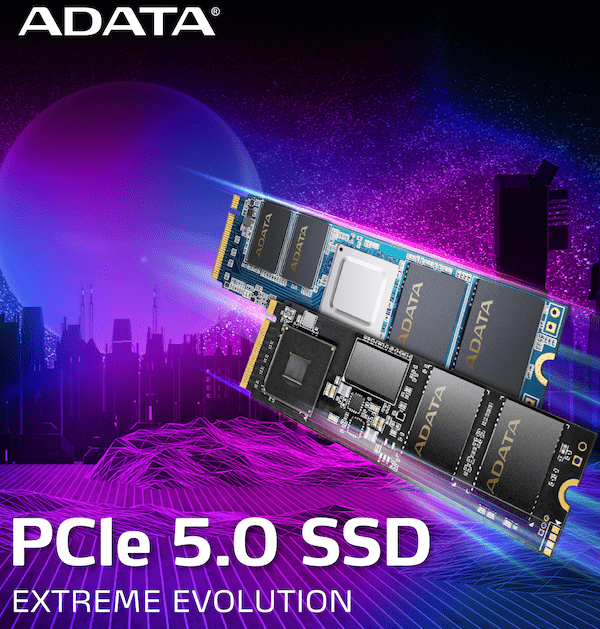 威刚展示 PCIe 5.0 SSD：连续读取14GB/s