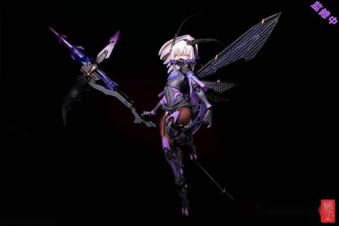 【紫色小蜜蜂】蜗之壳 argidae girl 蜂娘 bee-04