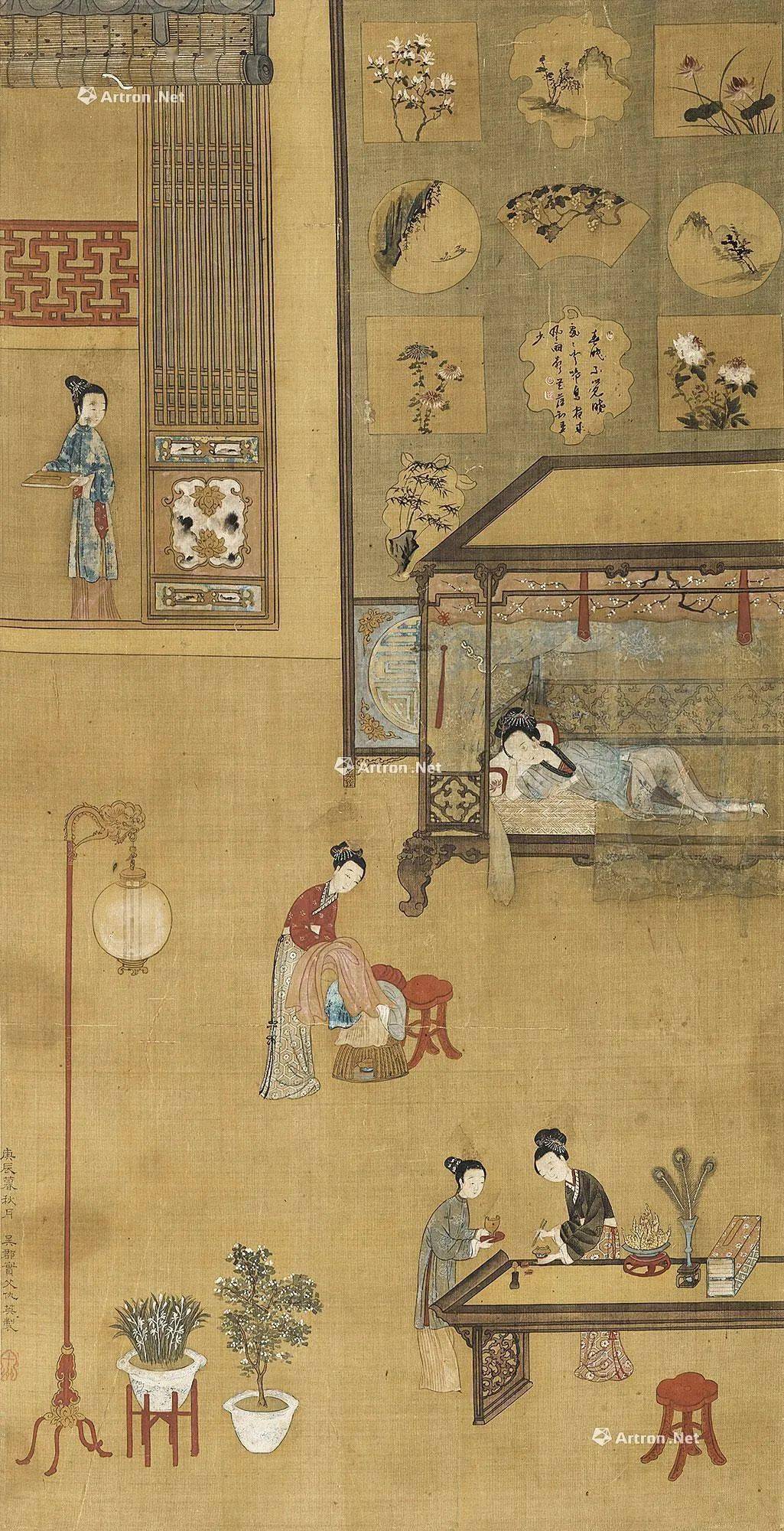 艺赏四九寒天看古画里的取暖神器好想拥有