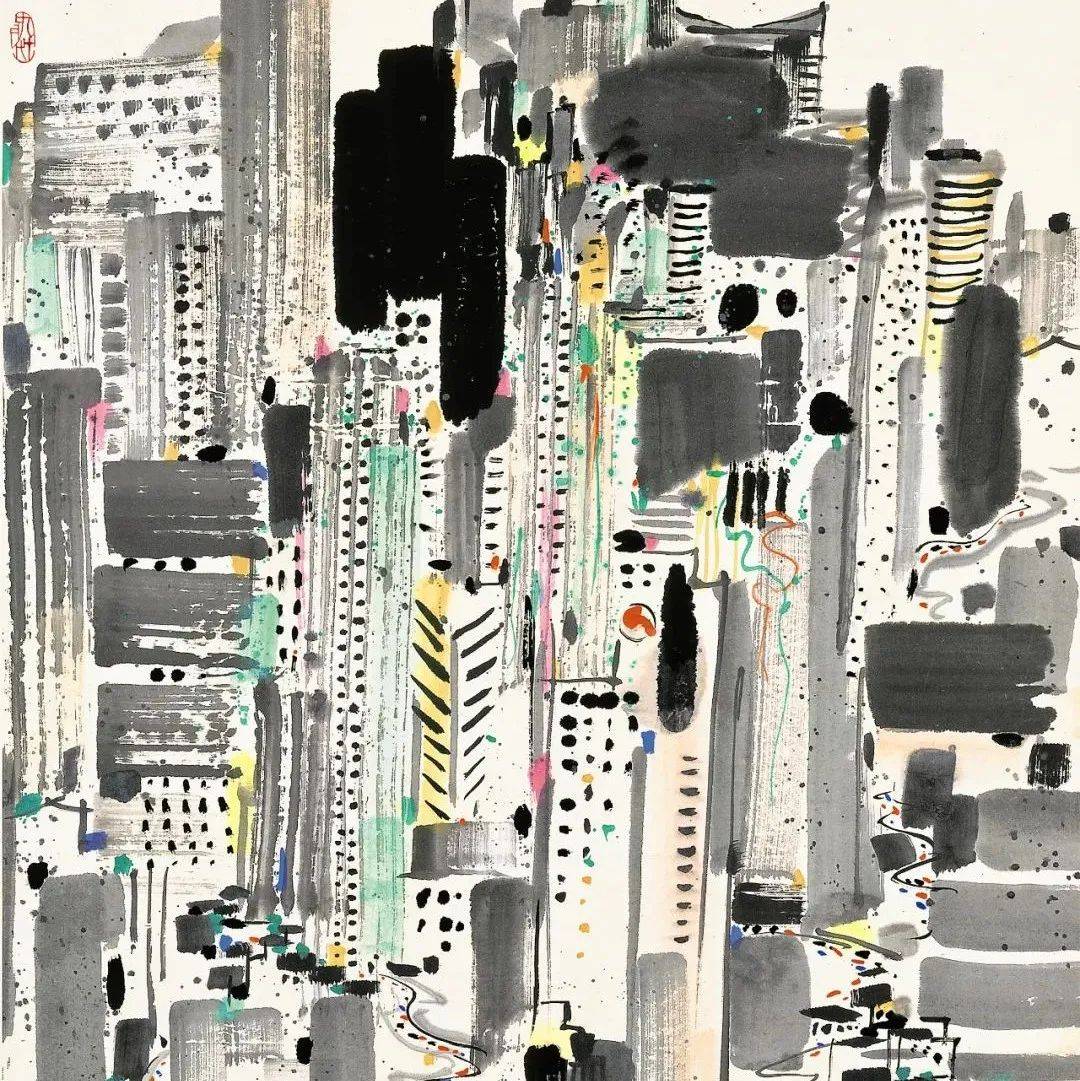 吴冠中笔下的中国香港之美_cm_经纪_作品