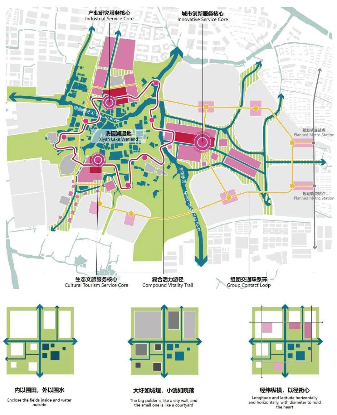 无锡洗砚湖生态科技城战略规划与概念性城市设计国际咨询详细版来了