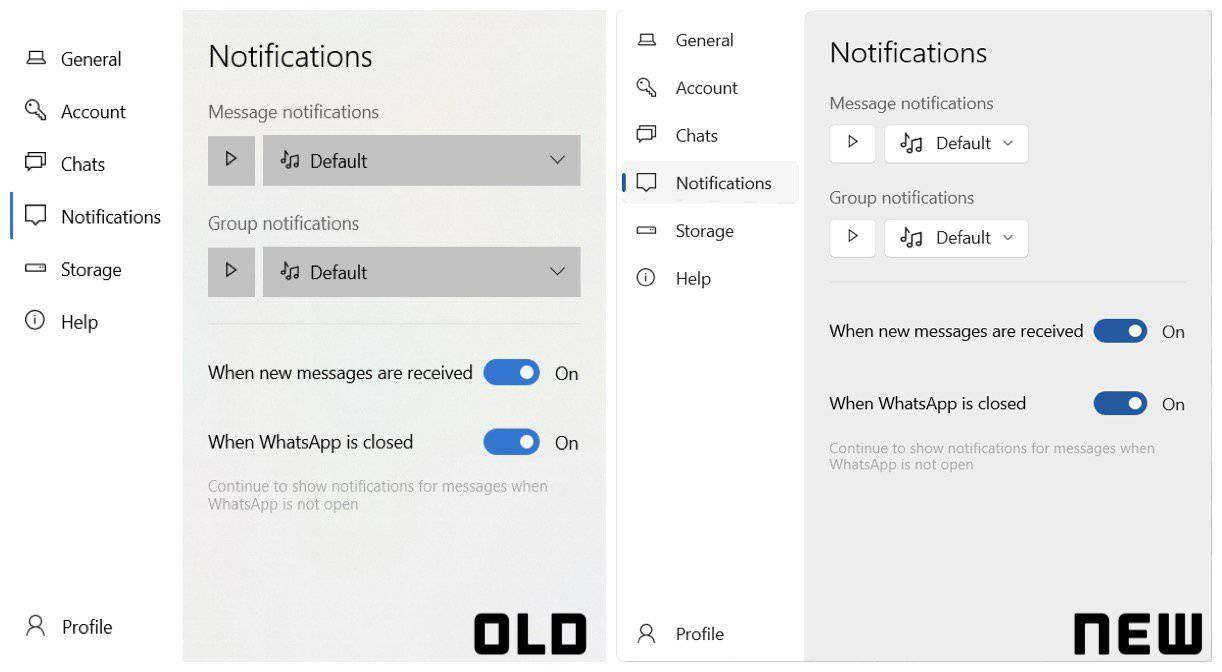 界面|WhatsApp 桌面版正测试 Win11 风格流畅设计界面