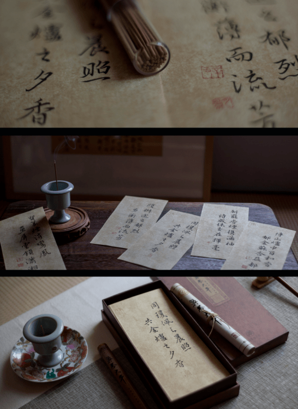 焚香写字焚香读书虽然木掌柜以沉香为业,但我始终坚持的是,沉香的本质