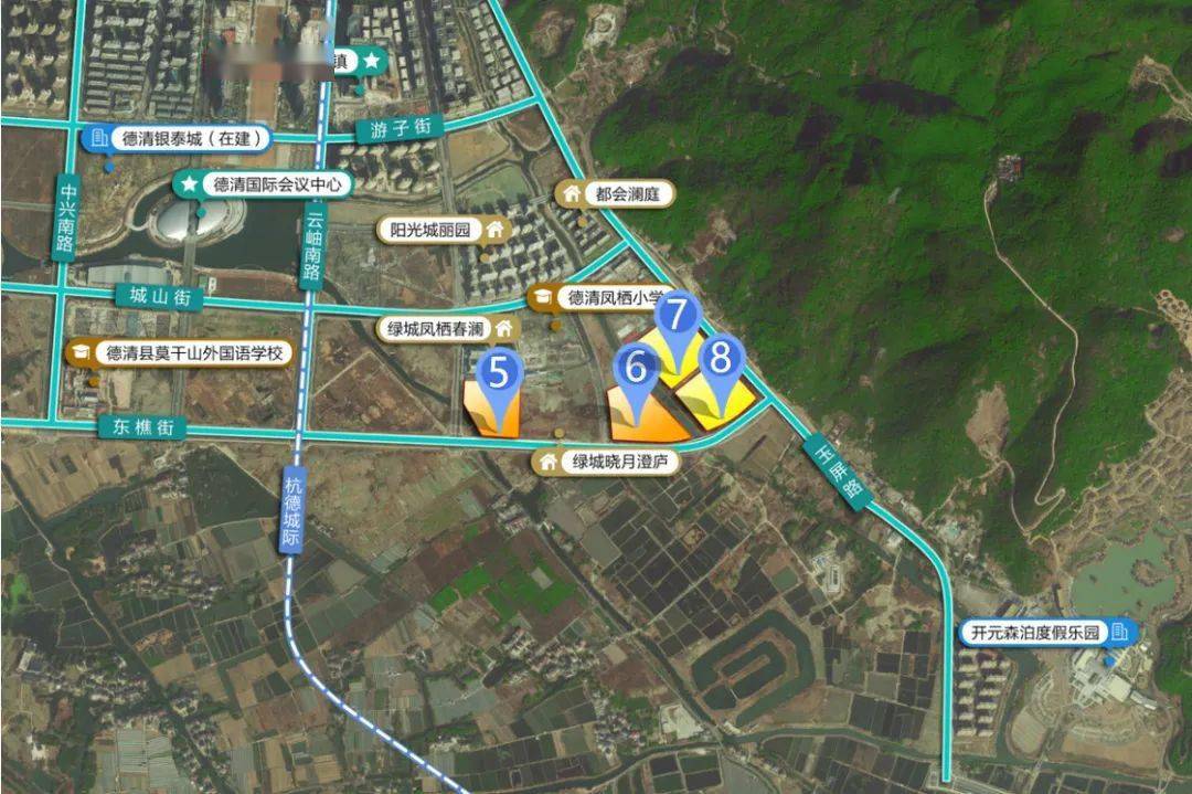 争做杭州城西科创大走廊第五城的德清2022将推哪些好地