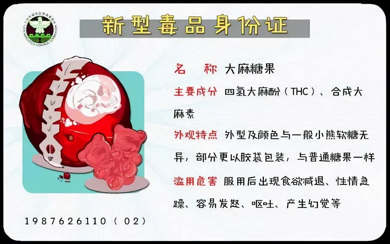 识毒卡片来啦这些毒品的身份证一定要记牢