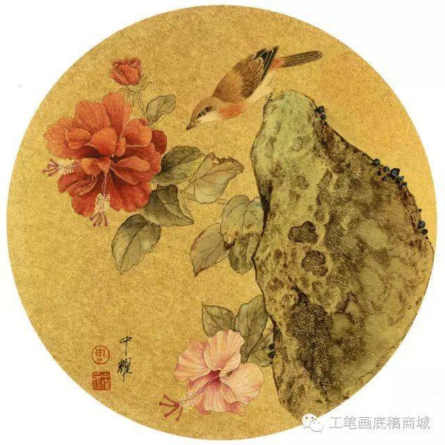 国画欣赏丨周中耀工笔花鸟小品40幅，一张比一张精彩！_搜狐网
