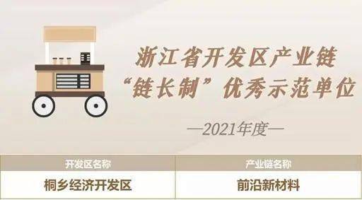 全省示范试点！嘉兴这些开发区产业链上榜