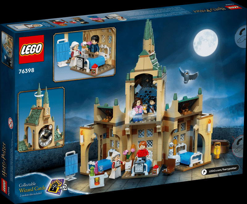 哈利波特|模玩资讯：LEGO76398 哈利波特与阿兹卡班的囚徒 霍格沃茨医疗厢房