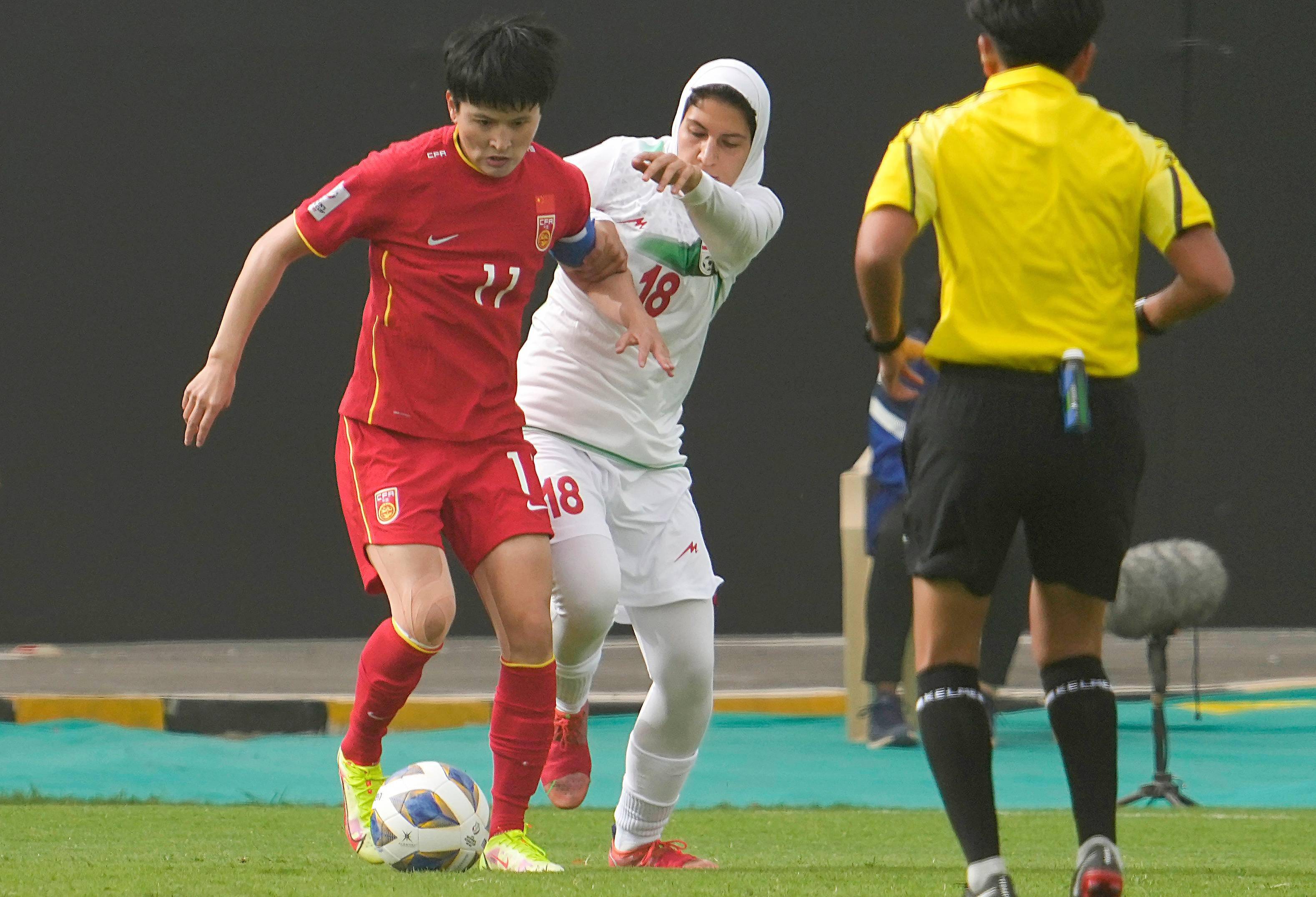 女足亚洲杯 中国队胜伊朗队