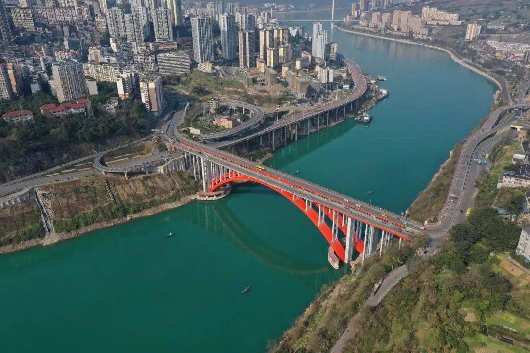 涪陵乌江大桥摇身一变网红桥!