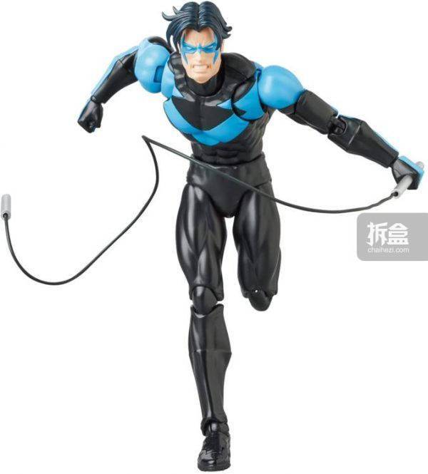 人偶|MAFEX DC漫画版 蝙蝠侠缄默 夜翼 NIGHTWING 可动人偶