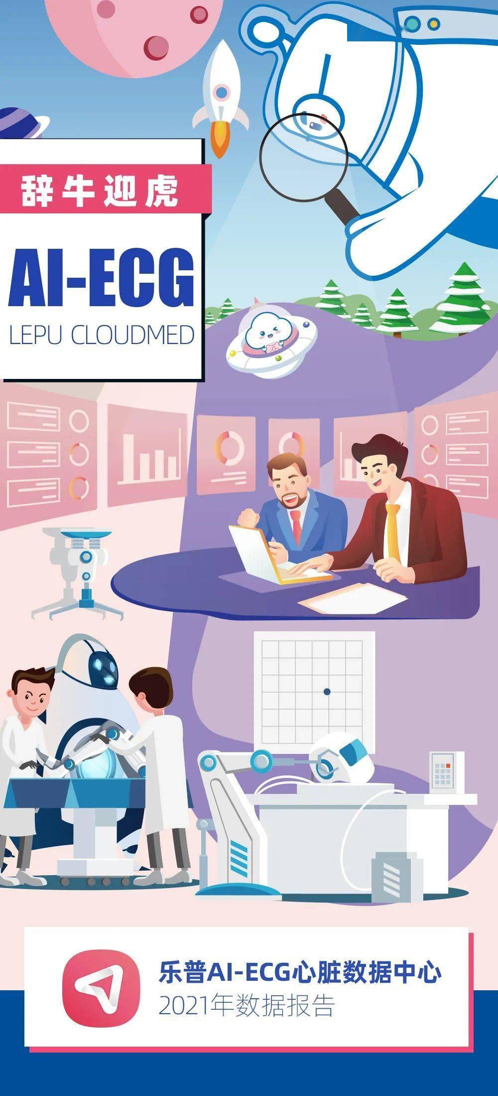 辞牛迎虎丨2021乐普云智aiecg心脏数据中心数据报告