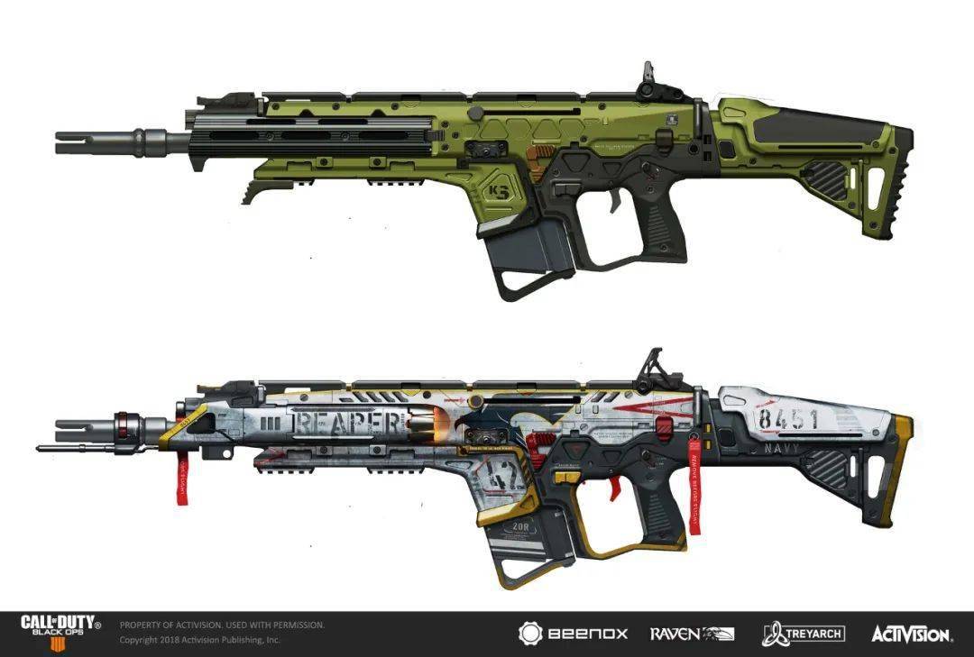 参考枪械设计收藏不亏rickzeng作品分享7game