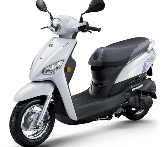 光阳发布新款nice实用型踏板车.