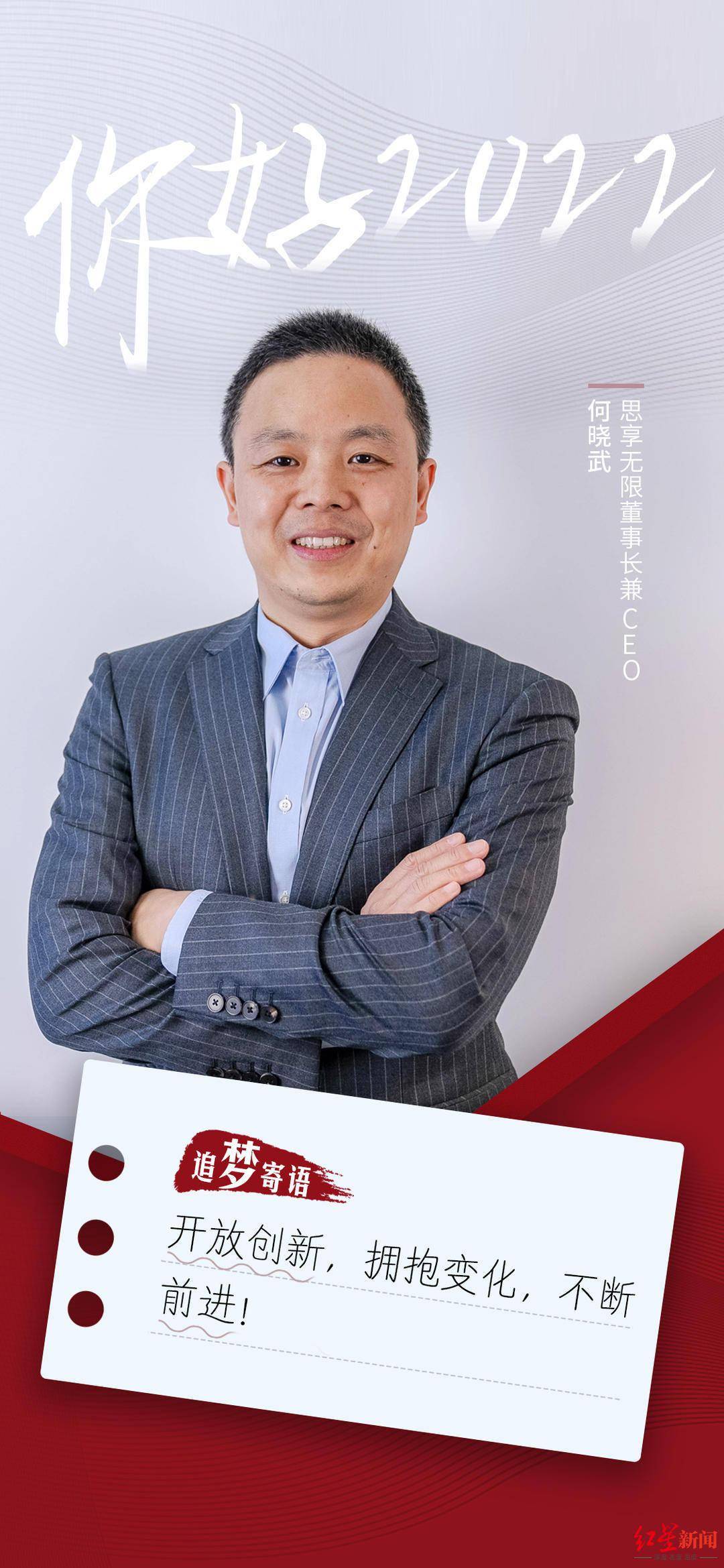 你好，2022|思享无限CEO何晓武：?开放创新，拥抱变化，不断前进