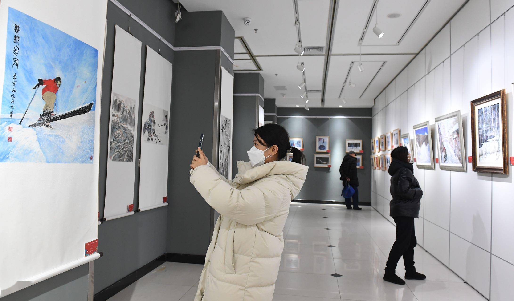 传统|迎冬奥，贺新春！“一节艺展”书画影展览在西城文化中心展出