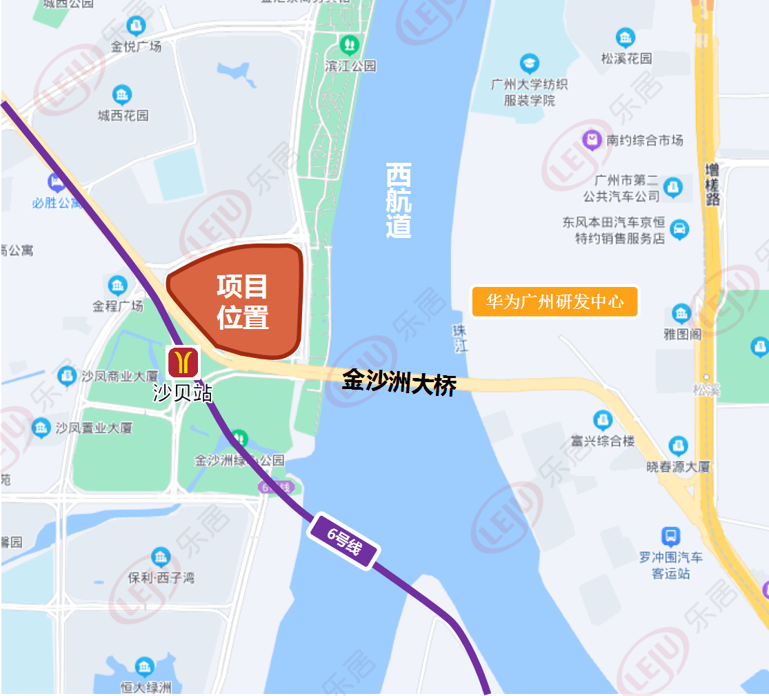 一线江景 地铁上盖!金沙洲再添大型商业体