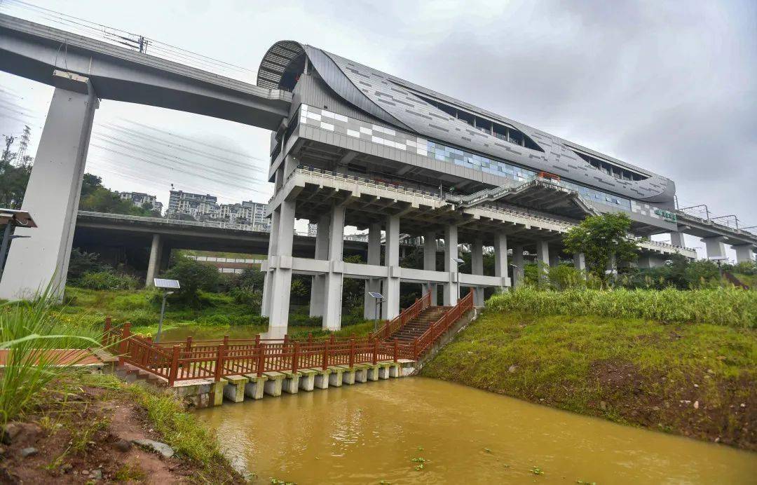 茶园轻轨8号线线路图图片