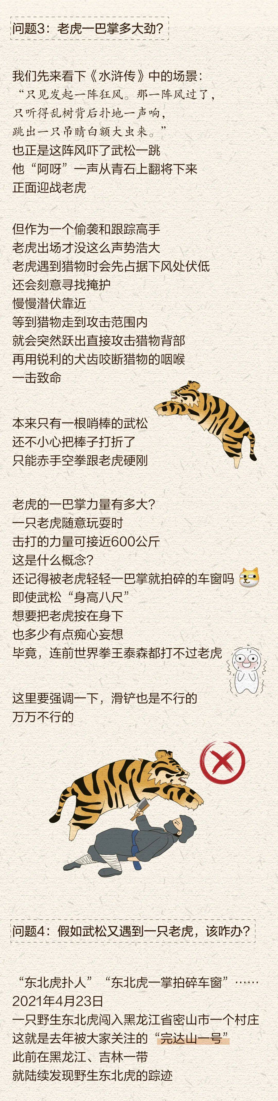 福利|送福利丨假如，武松又遇到一只老虎……