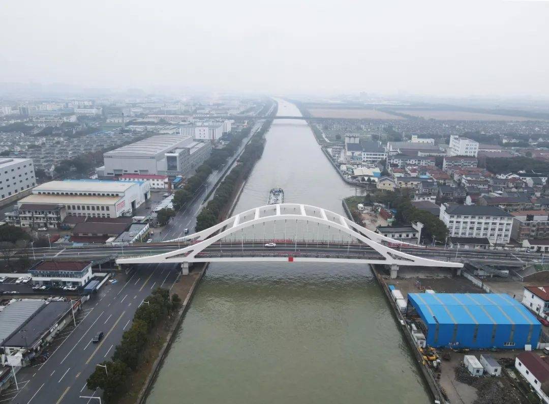 八坼大桥试通车,还有这些亮点_吴江段_改建工程_刘立平