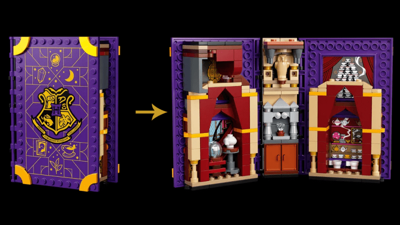 哈利波特|模玩资讯：LEGO《哈利波特》「Hogwarts Moment」 76396、76397