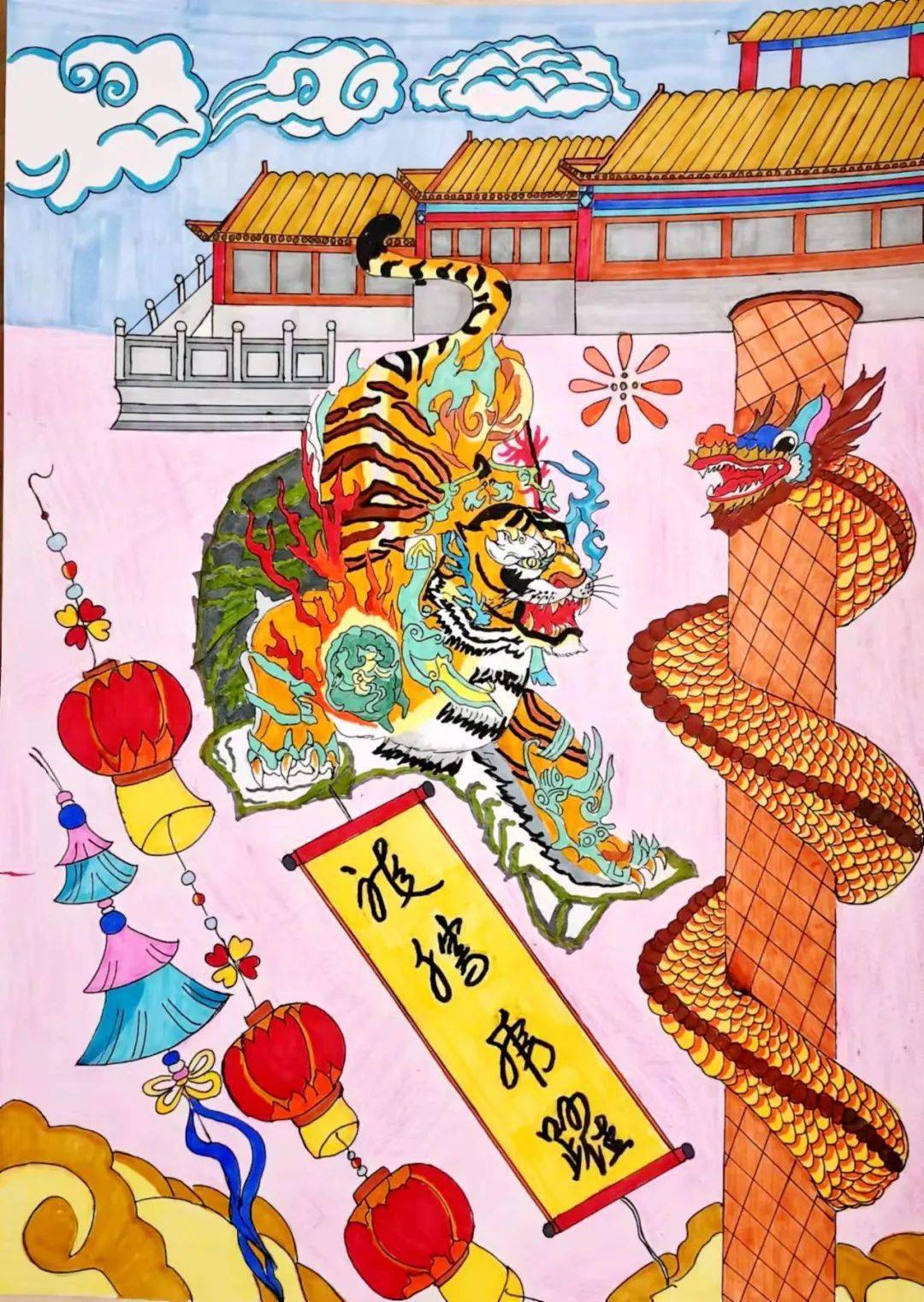 网络中国节春节丨太美了吧快来看我的作品入围了乐享假期美润新春二十
