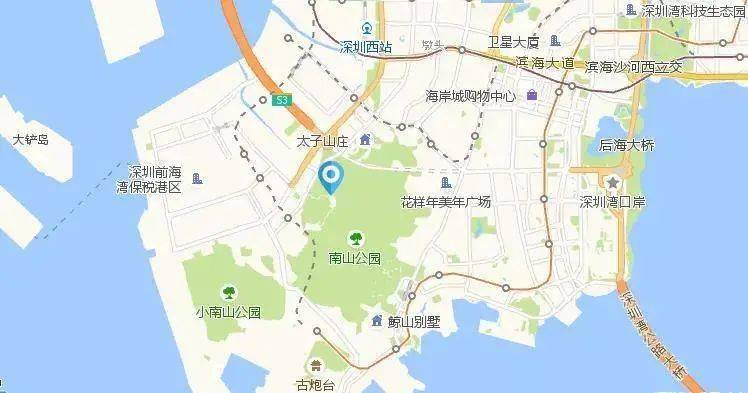 深圳青青世界景区地图图片