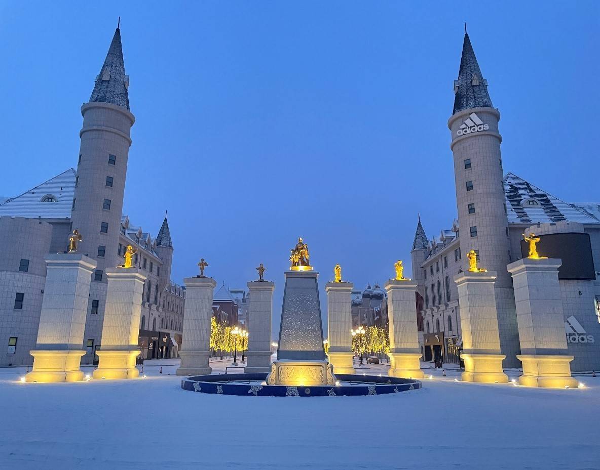 客人|哈尔滨世界欢乐城冰雪小镇 筑梦冰雪相伴冬奥