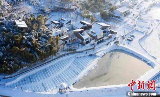 雪后初霁 安徽大别山区景美如画