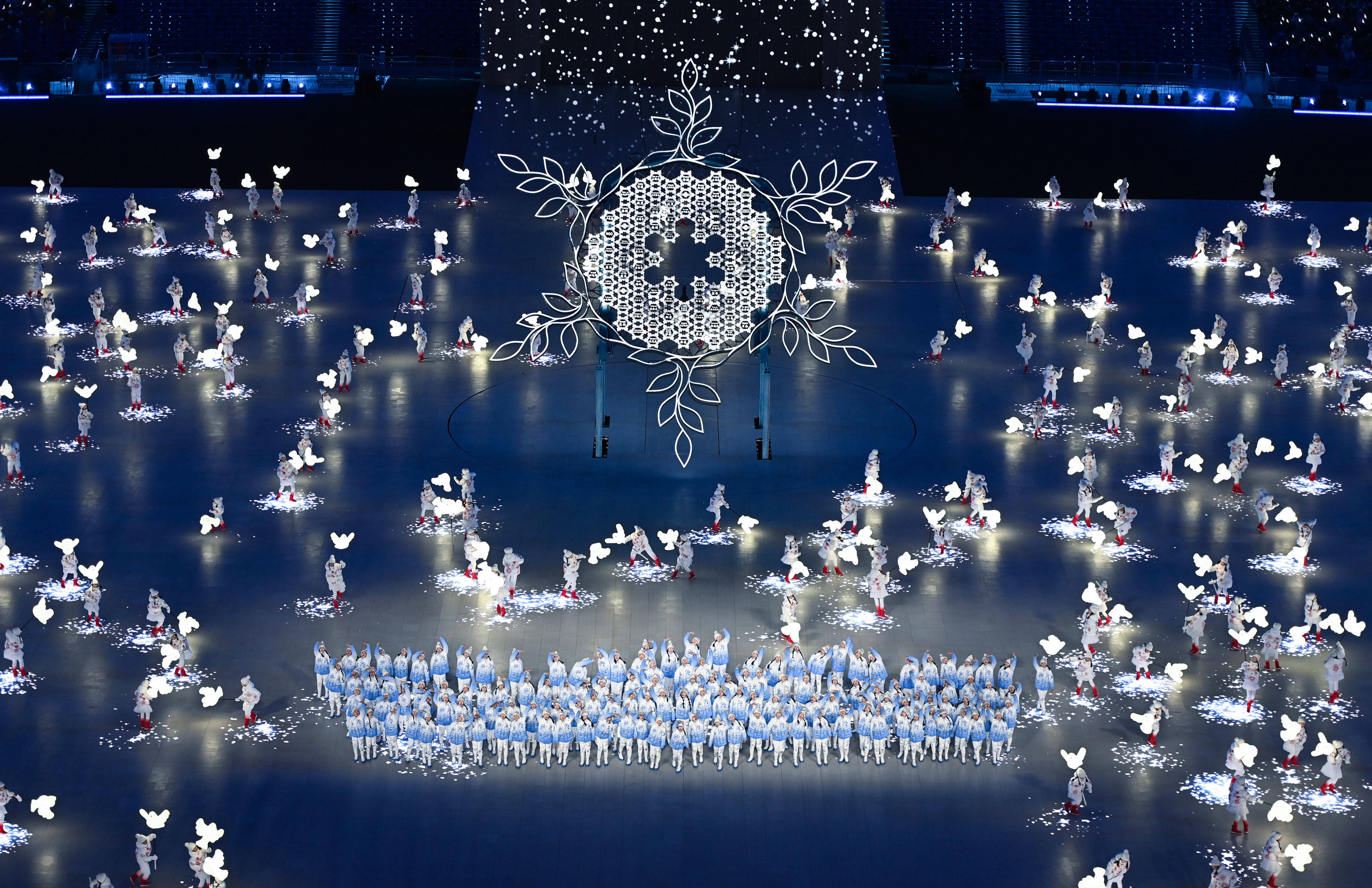 冬奥会开幕仪式图片