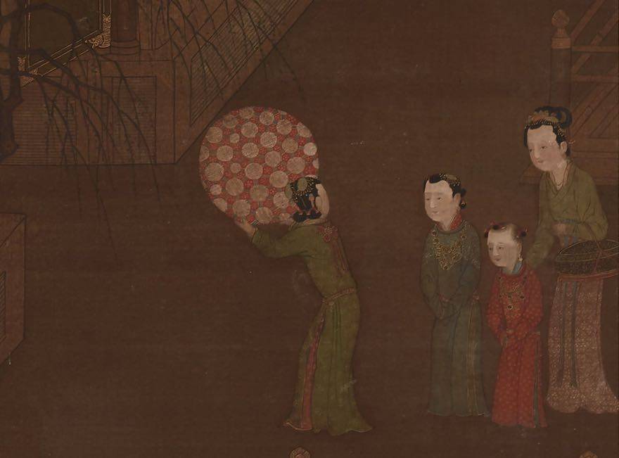 孩童|两幅明画里的春节：富贵之家与村野之间