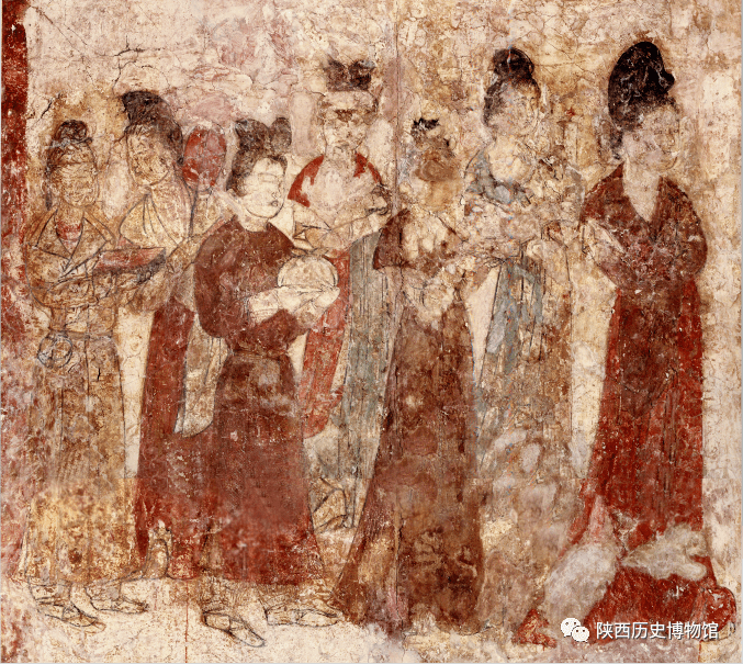 【文物之美】壁上丹青(六)| 永泰公主墓壁画_墓葬_中宗_乾县