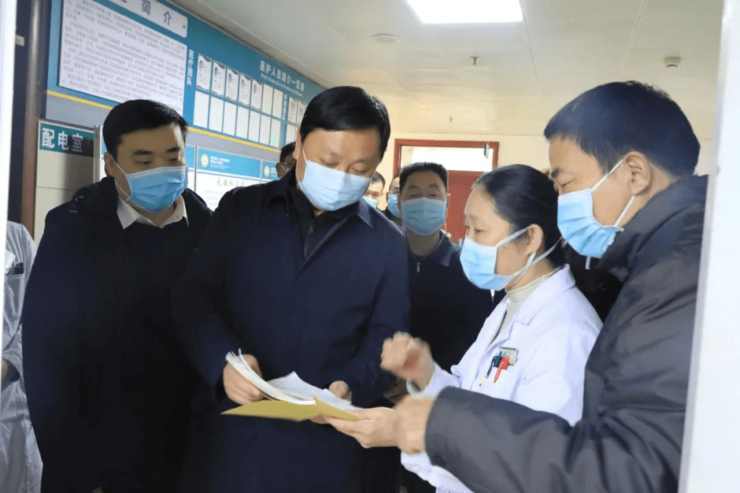 濮阳县委书记春节调研,慰问医护人员_周书记_工作_防控