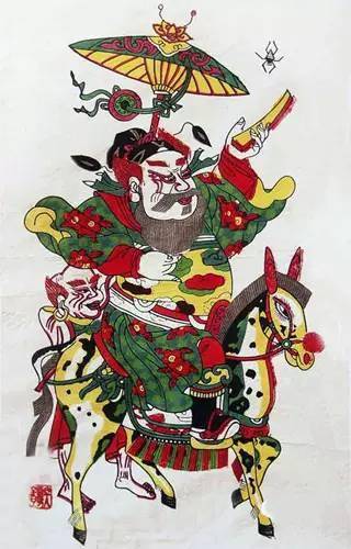 春节话钟馗_形象_吴道子_年画