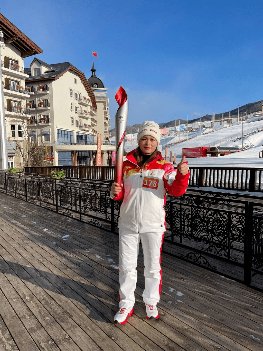 厉害冬奥会火炬手桂林这个妹子让人骄傲