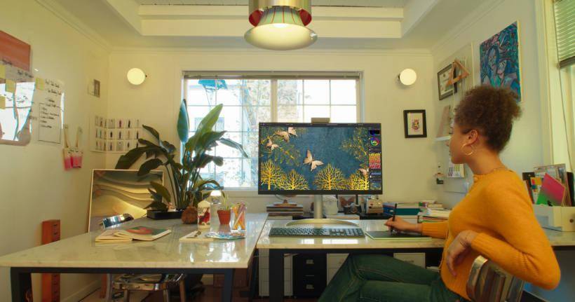 戴尔发布 U3223QE 显示器：32 英寸 4K IPS Black 屏