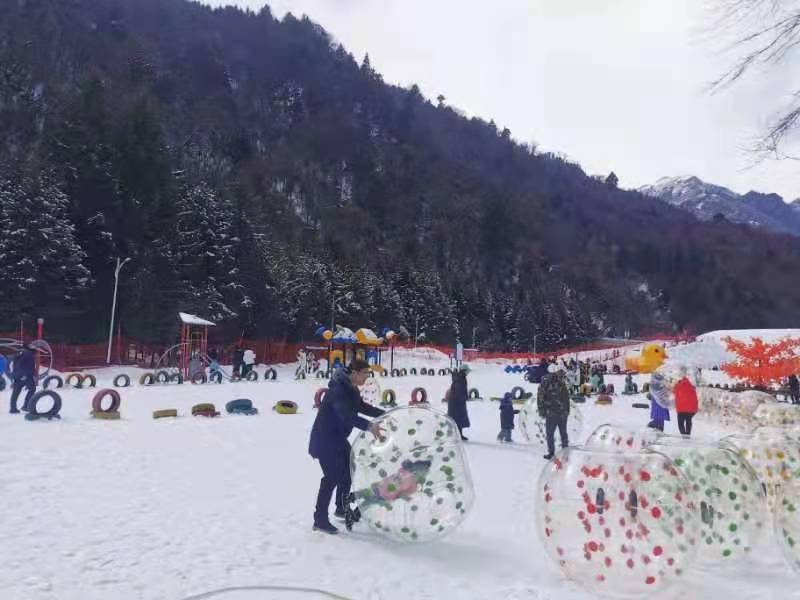 滑雪场|冬奥热带火冰雪游 春节假期理县旅游实现双增长