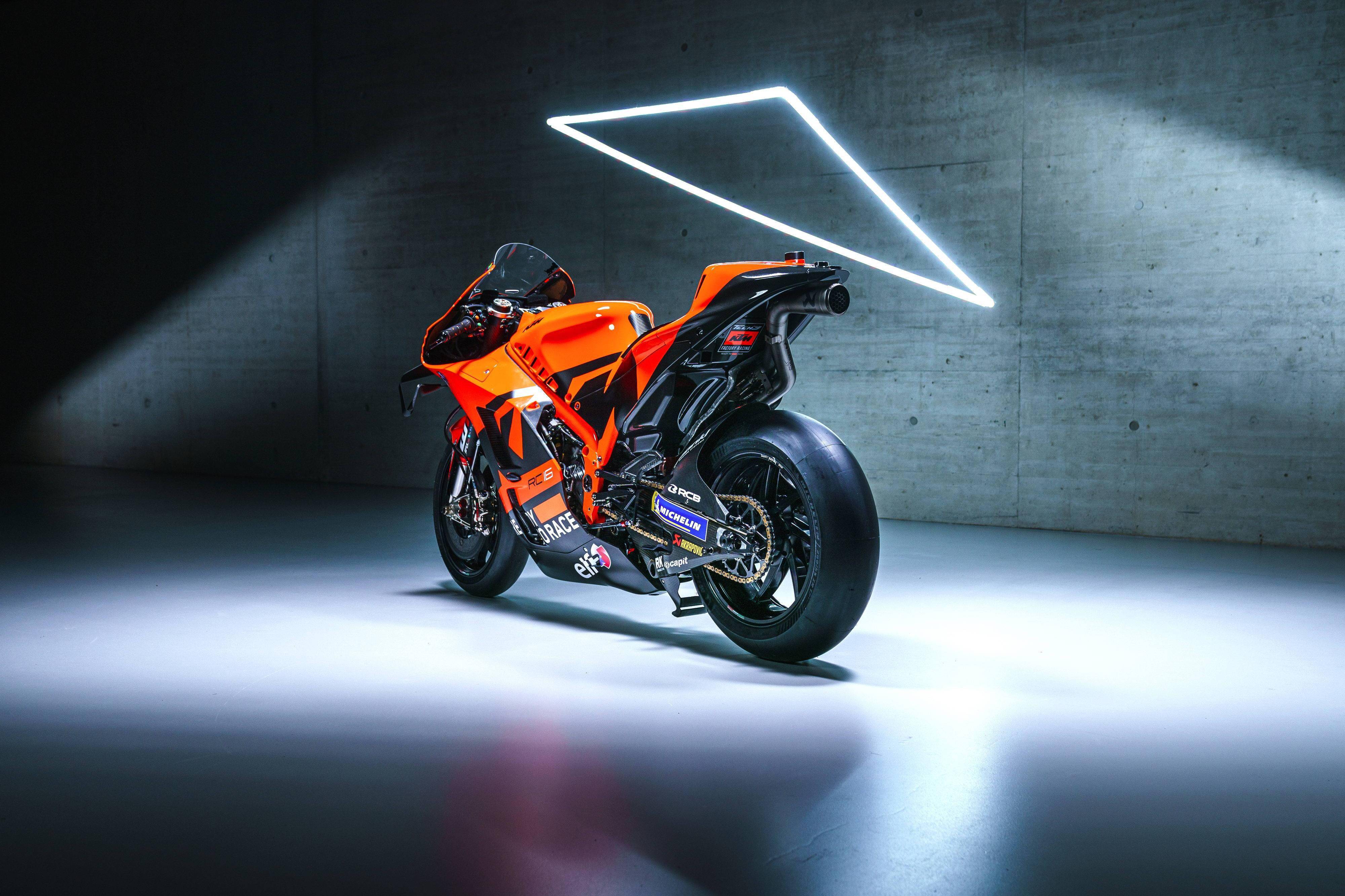 motogp 2022:ktm motogp tech3 车队的 rc16