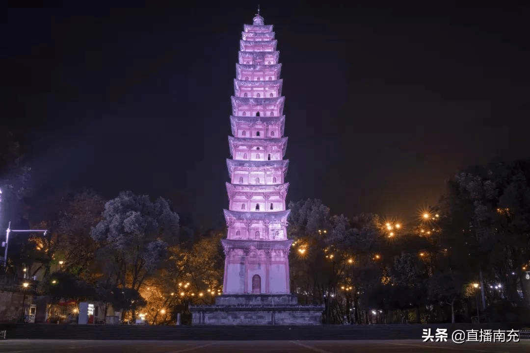 南充一地擬晉升4a級旅遊景區——_文化_高坪區_白塔